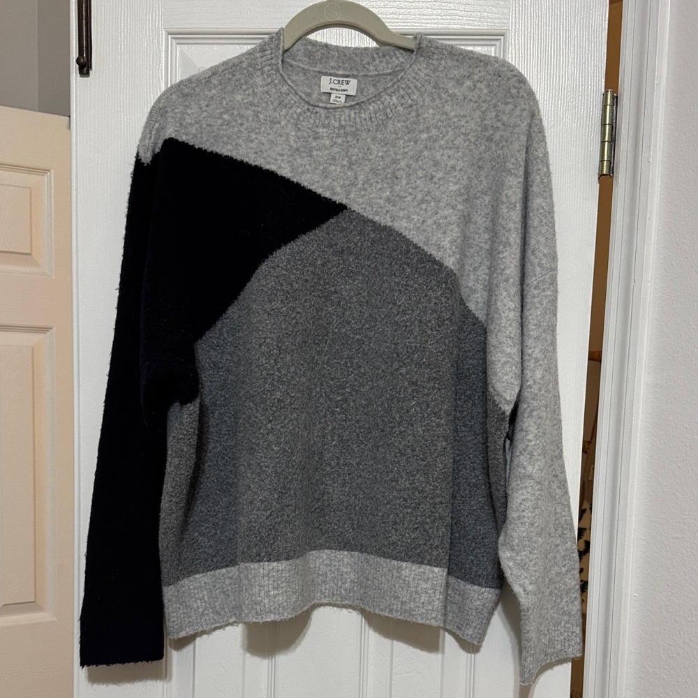 Gray and Black Sweater